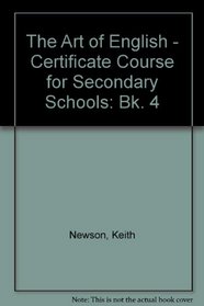 The Art of English - Certificate Course for Secondary Schools