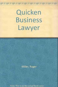 Quicken(r) Business Lawyer 2000 CD-ROM and Applications