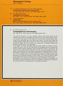Cytomegalovirus and Immunity (Monographs in Virology)