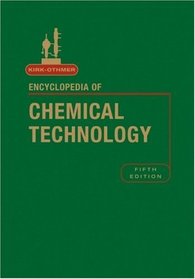 Kirk-Othmer Encyclopedia of Chemical Technology 5th Edition, Vol. 18 (Volume 18)