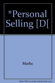 *Personal Selling [D[