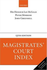 Magistrates' Court Index