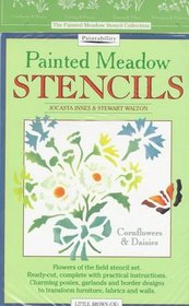 Painted Meadow Stencils: Cornflowers  Daisies