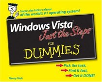Windows Vista Just the Steps For Dummies (For Dummies (Computer/Tech))