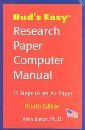 Bud's Easy Research Paper Computer Manual