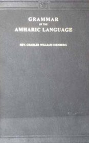 Grammar of the Amharic Language