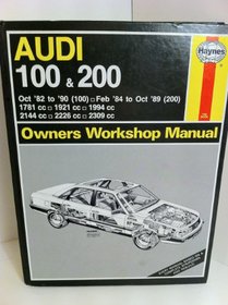 Audi 100 1982-90 and 200 1984-89 Owner's Workshop Manual (Service & repair manuals)