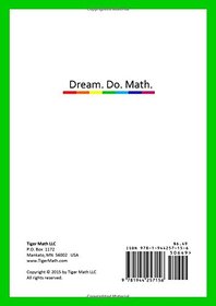 Tiger Math Level D - 1 for Grade 3 (Self-guided Math Tutoring Series - Elementary Math Workbook)