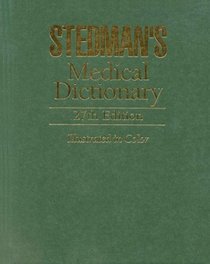 Stedman's Word Book Bundle, Includes: Medical Dictionary, 27e + Quick Look Drug Book 2003 + Stedman's Medical Speller + Stedman's Anatomy