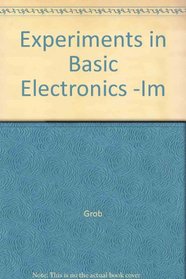 Experiments in Basic Electronics -Im