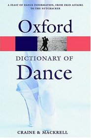 The Oxford Dictionary Of Dance (Oxford Paperbacks)