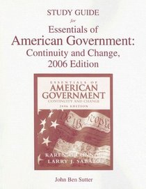 Essentials of American Government Study Guide: Continuity and Change