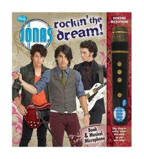 JONAS Rockin' the Dream Book and Musical Microphone (Disney Jonas)