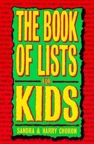 The Book of Lists for Kids