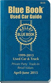 Kelley Blue Book Used Car Guide: April-June 2015 (Kelley Blue Book Used Car Guide Consumer Edition)