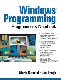 Windows Programming Programmer's Notebook