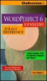 Wordperfect 6: The Pocket Reference