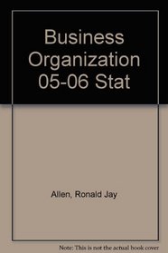 Business Organization 05-06 Stat