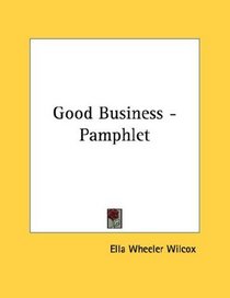 Good Business - Pamphlet