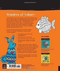 Brilliantly Vivid Color-by-Number: Animal Friends: Guided coloring for creative relaxation--30 original designs + 4 full-color bonus prints--Easy tear-out pages for framing