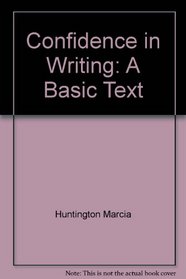 Confidence in writing: A basic text