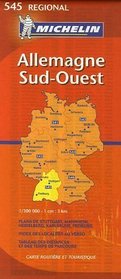 Michelin Germany Southwest: Baden-wurttemberg (Michelin Map)