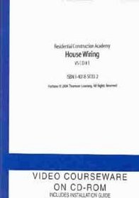 Residential Construction Academy: House Wiring ITEM:Residential Construction Academy: House Wiring CD Bundle