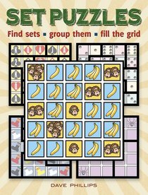 Set Puzzles: Find sets, group them, fill the grid