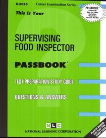 Supervising Food Inspector (Career Examination C-2055)