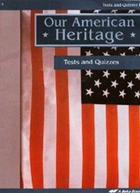Our American Heritage tests and quizzes key