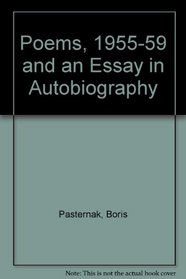 Poems 1955-1959 and An Essay in Autobiography Pb