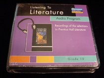 Listening To Literature Audio Program Grade 10 CD (Listening To Literature, Grade 10)