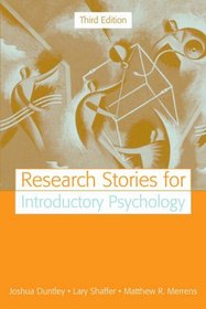Research Stories for Introductory Psychology (3rd Edition)