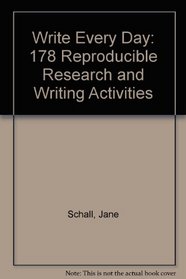 Write Every Day: 178 Reproducible Research and Writing Activities