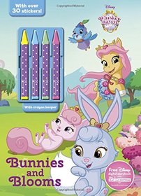 Bunnies and Blooms (Color & Activity With Crayons) (Whisker Haven Tales with the Palace Pets)