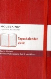 Moleskine Daily Planner 2010 12 Month - Pocket, Red, Hard (Moleskine Srl)