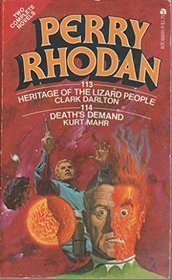 Perry Rhodan Ace Double #113 Heritage of the Lizard People & #114 Death's Demand