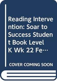 Houghton Mifflin Reading Intervention: Soar To Success Student Book Level K Wk 22 Feelings