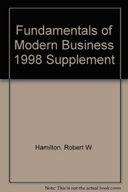 Fundamentals of Modern Business: A Lawyer's Guide