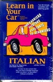 Italian: Level 3: Learn In Your Car