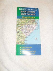 Rand McNally Easyfinder North/South Carolina Map