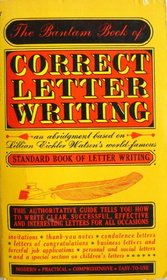 The Bantam Book of Correct Letter Writing
