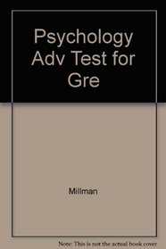 Psychology Adv Test for Gre