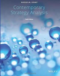 Contemporary Strategy Analysis 10e