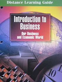 Introduction to Business: Distance Learning Guide