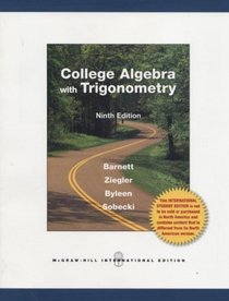 College Algebra with Trigonometry