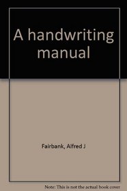A handwriting manual