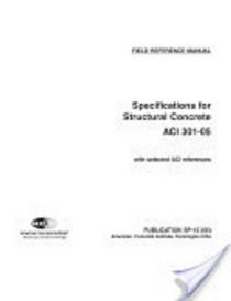 Specifications for Structural Concrete. ACI Standard 301-05