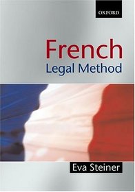 French Legal Method (Blackstone Press)
