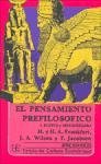 El Pensamiento Prefilosofico I (Spanish Edition)